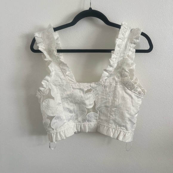 Evelyn Crop Top in Ivory
FOR LOVE & LEMONS, size M - Picture 5 of 7